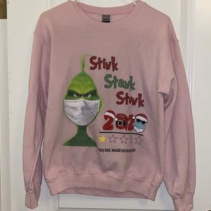 Christmas sweater. The grinch